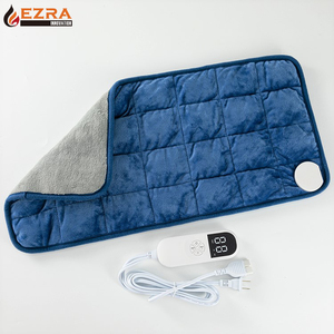 Coussin chauffant électrique lesté EZRA matelassé avec contrôleur numérique pour usage domestique - Product Image 1