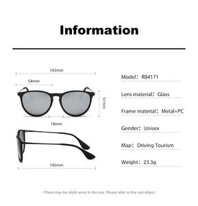 Lunettes de soleil polarisées pour femmes et hommes, de haute qualité, personnalisées, avec monture en métal UV400, pour la conduite - Product Image 5