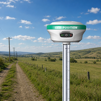 Système GNSS RTK laser GEO-POSITION G9L MR4010 1408CH avec fonction de repérage par réalité augmentée, inclinaison IMU, étanchéité IP68 et contrôleur L5512 pour les levés d'ingénierie
