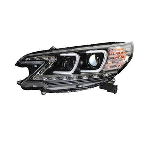 Faros Delanteros LED Compatibles con Honda <span class=keywords><strong>CRV</strong></span> 2012-2014, Doble Proyector, Luz Diurna Secuencial, Direccional, Negro, Repuesto - Product Image 4