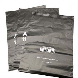 Sacs d'expédition en polyéthylène pour colis de courrier, sacs d'expédition pour vêtements, enveloppes d'expédition, sacs de courrier, sacs de courrier recyclés noirs, logo personnalisé imprimé, livraison express - Product Image 4