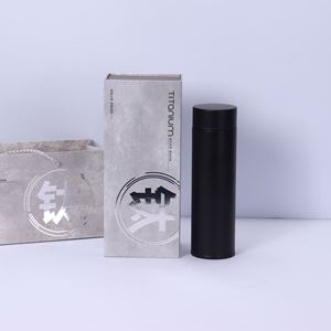 Titanium Plated Straight Vacuum Flask Insulated Water Bottle with <b>Tea</b> <b>Infuser</b> Business Gift Car Travel Mug <b>Tea</b> Steeping Flask - Product Image 3