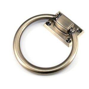 European Style Zinc Alloy Ring Handle For Cabinet Furniture <b>Gold</b> Durable - Product Image 4