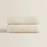 Nouveau coton bébé tricoté couverture canapé décoration couvre épaissi lit fin serviettes solide Simple jeter