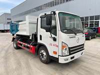 Camion poubelle de levage à crochet de marque japonaise