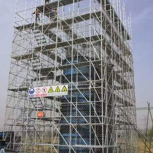 Heavy Duty All Round Ring Lock <strong>Cuplock</strong> Disc <strong>Scaffolding</strong> <strong>System</strong> Construction Galvanized Ringlock Scaffold - Product Image 6