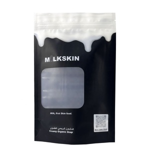 Custom Full Print Mylar Stand up Ziplock Transparent <b>Window</b> Self Seal Zipper Packing Bags - Product Image 3