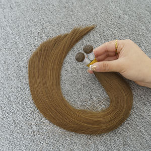 Extensions de cheveux de génie russe à double dessin vierge crue mince invisible sans retour trame de génie des cheveux - Product Image 3