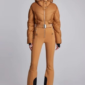 Mode nouveau Design Slim-fit une pièce <span class=keywords><strong>Ski</strong></span> costume femmes <span class=keywords><strong>veste</strong></span> vers le bas chaud coupe-vent escalade <span class=keywords><strong>Ski</strong></span> costume ensemble - Product Image 5