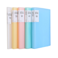 10 classeurs de documents de poche A4 livre de présentation en plastique poches claires Art manchons en plastique protecteurs couverture translucide