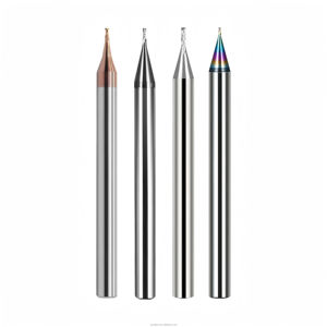 Fraise à bout carré miniature à micro-diamètre, fraise à usiner CNC en carbure de tungstène ultra-fin, ODM OEM, précision médicale - Product Image 1