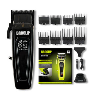 BRDCLIP <span class=keywords><strong>Tagliacapelli</strong></span> da Uomo con Base di Ricarica Strumento per il Taglio dei Capelli Nuova Marca <span class=keywords><strong>Macchinetta</strong></span> da Barbiere - Product Image 2