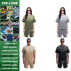 เสื้อยืดโอเวอร์ไซส์แบบย้อมสีสแปลช ระบายอากาศได้ดี ไม่ยับ สไตล์สตรีทแวร์ รับสกรีนโลโก้ - Product Image 3