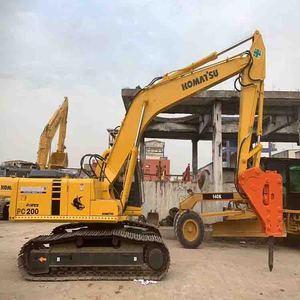 Excavatrice d'occasion Komatsu PC200-6/PC220-6/PC220-7/PC220-8/PC210/PC228/PC350 avec marteau brise-roche, moteur, boîte de vitesses et pompe - Product Image 1