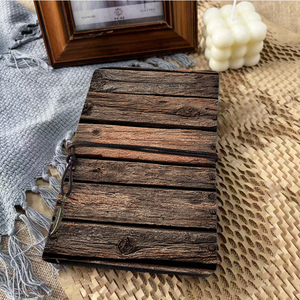 Nhỏ gọn A6 handmade máy tính xách tay chuyên nghiệp quà tặng cho khách hàng tuyệt vời cho hợp đồng ghi chú và dự án tóm tắt với phong bằng gỗ - Product Image 2