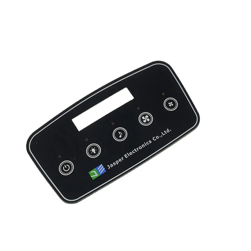 Customized Embossing Membrane Switch Panel Sticker 3m Tape Adhesive Keypad Membrane Control Panel Sticker