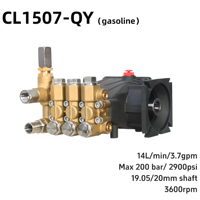Pompe à haute pression CL1513-4P 6L-14L 10-200bar 145-2900psi, pompe à piston pour lavage de voiture, nettoyage à haute pression, équipement de nettoyage puissant
