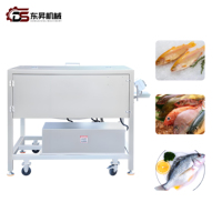Máquina Comercial Totalmente Automática para Sacrificio y Corte de Pescado, Unidad Integrada para Limpiar el Vientre