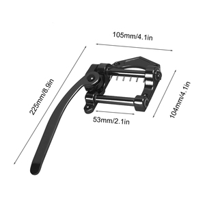 Vibrato Bridge Tremolo Unit Cordier en métal Grande tige à bascule pour guitare électrique <span class=keywords><strong>ES335</strong></span> - Product Image 3