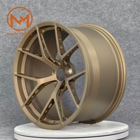 Maxtera Geschmiedete Maßgefertigte Bronze Fir Evo Style PKW-Räder für BMW M2 M3 M4 Porsche 911 718 Audi R8 RS Corvette Leichtmetallfelgen