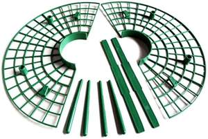 Plante grimpante pilier de vigne <span class=keywords><strong>support</strong></span> de jardin gardant les fruits soutiens élevés de fraise soutien de cercle de culture de fraise - Product Image 3