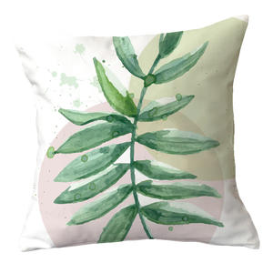 Home Decor <strong>Floral</strong> Tropical Leaf Cactus Monstera Patterned Printing Cushion Cover Polyester Throw <strong>Pillowcase</strong> - Product Image 6