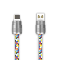 Cordon de lanière en nylon 2-en-1 PD 60W cordon de téléphone portable cou suspendu câble C à C serrure en alliage de Zinc câble de données de charge rapide