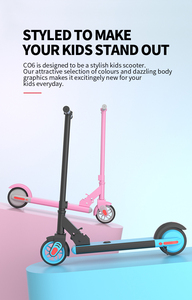 Scooter Eléctrico al por Mayor, Scooter para Niños con Ruedas de Goma de 6 Pulgadas, 8 km/h, 24 V, 150 W, Batería de Litio, Scooter de Movilidad para Niños C06 - Product Image 3