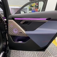 Pour BMW Série 5 G60 G68 : Amélioration Intérieure – Cache-Haut-parleur Lumineux pour Porte de Voiture, Lampe d'Ambiance Décorative