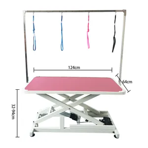 Table de beauté élévatrice hydraulique Table de toilettage pour animaux de compagnie pour chien Table de beauté pour chat et oyher magasin de coupe pour animaux de compagnie