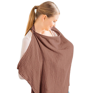 Delantal de Lactancia de Bambú Personalizado <span class=keywords><strong>para</strong></span> Mujer, <span class=keywords><strong>Paño</strong></span> de Lactancia Ajustable, Cubierta de Lactancia <span class=keywords><strong>para</strong></span> Privacidad - Product Image 6