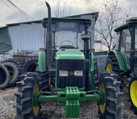 Tracteur agricole John Deer 4 roues d'occasion avec cabine 90hp 95hp 100hp à vendre avec l'année de production 2016 - 2021