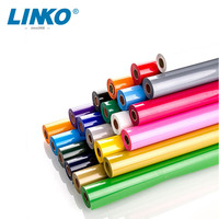LINKO Rouleaux de découpe Traceur Presse à chaud Film de transfert Film lavable Réfléchissant Transfert de chaleur Vinyle T-shirt Vinyle Vêtements PU Haut
