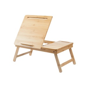 <span class=keywords><strong>Scrivania</strong></span> Pieghevole in Bambù per Letto, Tavolo da Studio Minimalista Stile Lazy, Tavolino Portatile per Dormitori, Prodotto in Cina - Product Image 4