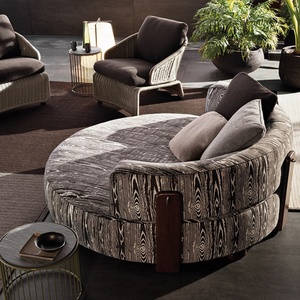 Conjunto de Sofá para Pátio Externo, Cadeiras de Metal para Jardim, Móveis para Varanda à Prova de Sol, Sofá para Múltiplas Pessoas - Product Image 2