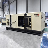 Groupe électrogène diesel silencieux Hengfha WEICHAI/YUCHAI 300 kVA 240 kW 480 V ATS avec capot insonorisé triphasé pour hôtel
