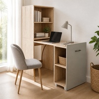 Nouvelle table à manger pliante télescopique multifonctionnelle moderne, gain de place, simple, mobile et portable, également utilisable comme bureau pliable