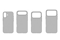 Étui de téléphone minimaliste pour iPhone 18, étui de téléphone en plastique léger PP pour iPhone 17 Air 16 Pro, étui fin noir mince