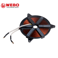 Réchauffeur de four électrique personnalisé en gros d'usine élément chauffant porte-bobine fil de cuivre en aluminium bobine de cuisinière à induction