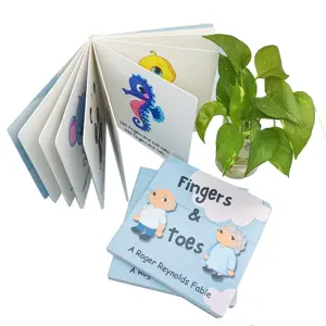 Livre pour enfants en carton avec impression offset brillant personnalisé livre d'histoires comiques à couverture rigide pour enfants prix d'usine cartes pour bébés