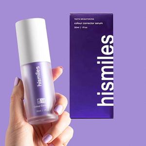 Corrector de Color para Blanqueamiento Dental Instantáneo, Pasta Dental Herbal V34 Morada para Eliminar Manchas, Menta Fresca, Uso Doméstico, 30g, 200 Unidades - Product Image 5