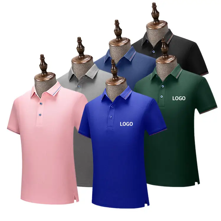sommer revers polo werbung kultur shirt gedrucktes logo rundhalsausschnitt t-shirt feste arbeitskleidung arbeitskleidung herren-polo-shirts