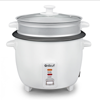 2025 Année Best-seller Nouveau Mini Cuiseur à Riz Tambour Cuiseur à Riz avec Vapeur en Aluminium 0.6L, 1.0L, 1.2L, 1.5L, 1.8L, 2.2L 2.8L