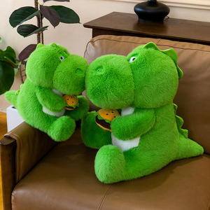 Juguetes de Peluche de Dinosaurios de Diferentes Tamaños, Rellenos de Algodón PP Súper Suave, Regalos de Cumpleaños para Niños, Alivian el Estrés - Product Image 5