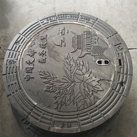 Couvercle de manhole anti-compactation avec impression de logo personnalisé