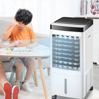 Ventilateur de climatisation portable 4L avec télécommande, refroidisseur d'air vertical sans pales