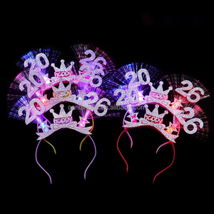 Fascia per Capelli Luminosa <span class=keywords><strong>2026</strong></span> con Luci in Fibra Ottica Scintillanti - Product Image 6