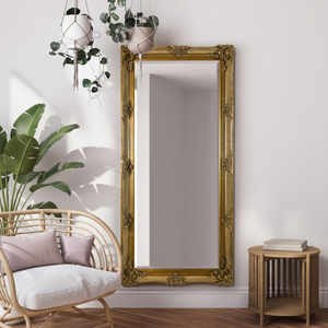 Miroir géométrique doré élégant. Un accent Art déco audacieux pour un salon ou un hall. Disponible aux prix de gros - Product Image 1