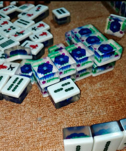 160 Tiles Customized American Ma Jong Tile Engraving Board Game Spring Mahjongg Pieces - Product Image 6