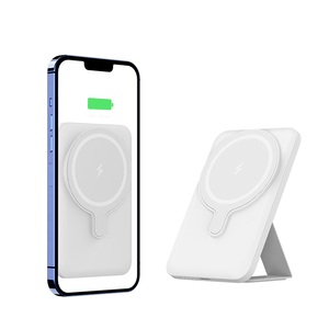 Banque d'alimentation à charge rapide PD 20W pour <span class=keywords><strong>iPhone</strong></span> 12/<span class=keywords><strong>13</strong></span>/14 <span class=keywords><strong>Pro</strong></span> Max 5000Mah Mini support Banque d'alimentation magnétique pour Airpods 2 3 <span class=keywords><strong>Pro</strong></span> - Product Image 3